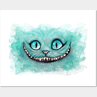 Cheshire Cat - Drawing - Dibujados Posters and Art